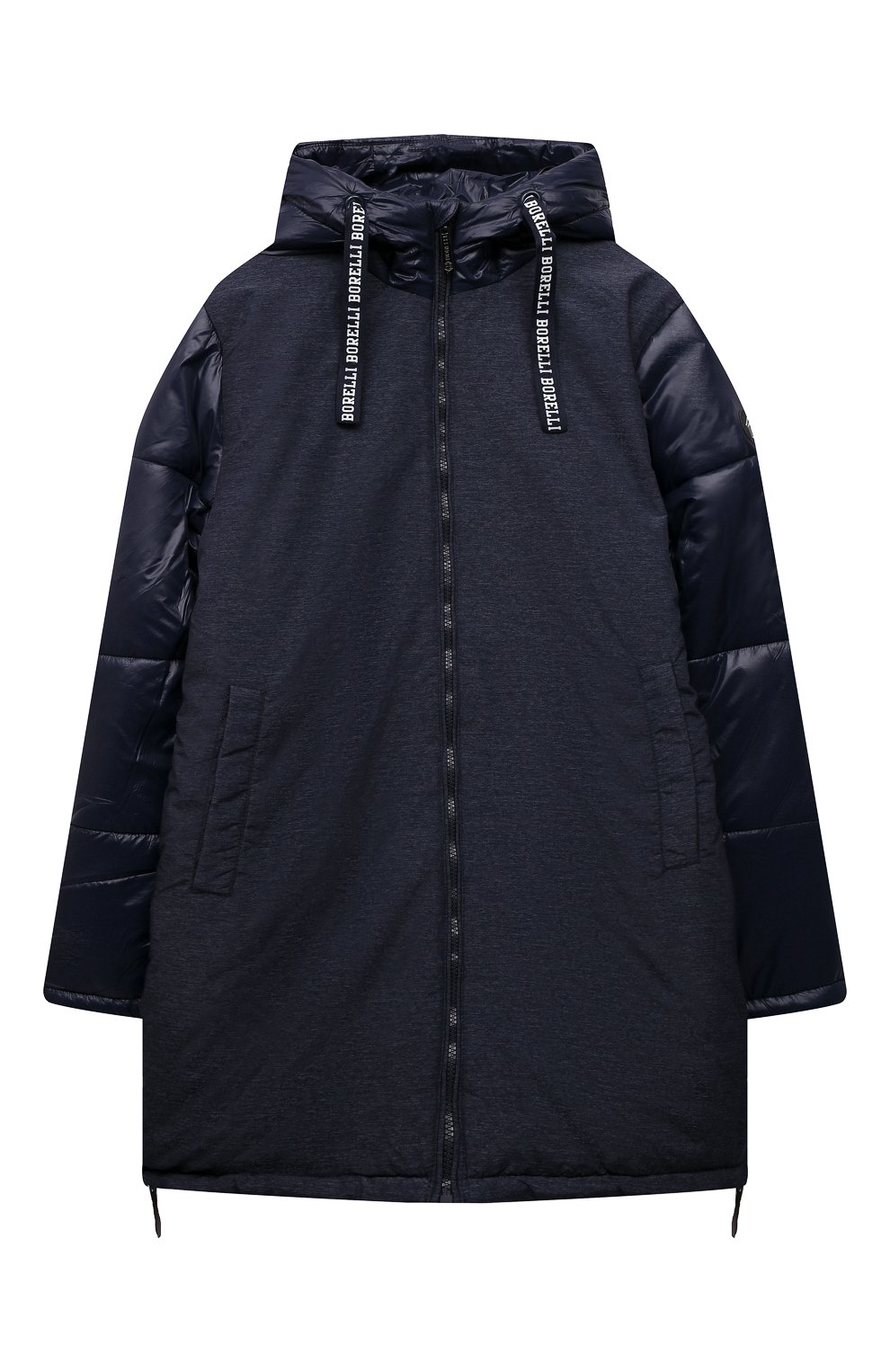 Утепленное пальто ALESSANDRO BORELLI MILANO синего цвета по цене 17700 руб., арт. I21281-1, фото 1 Утепленное пальто ALESSANDRO BORELLI MILANO, арт. I21281-1, фото 1