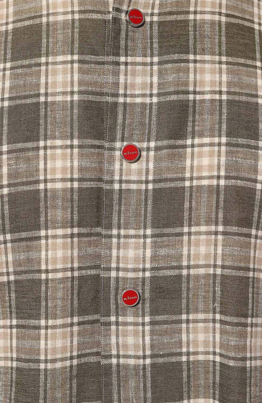 Льняная рубашка KITON, арт. UMCMARH08818, фото 5