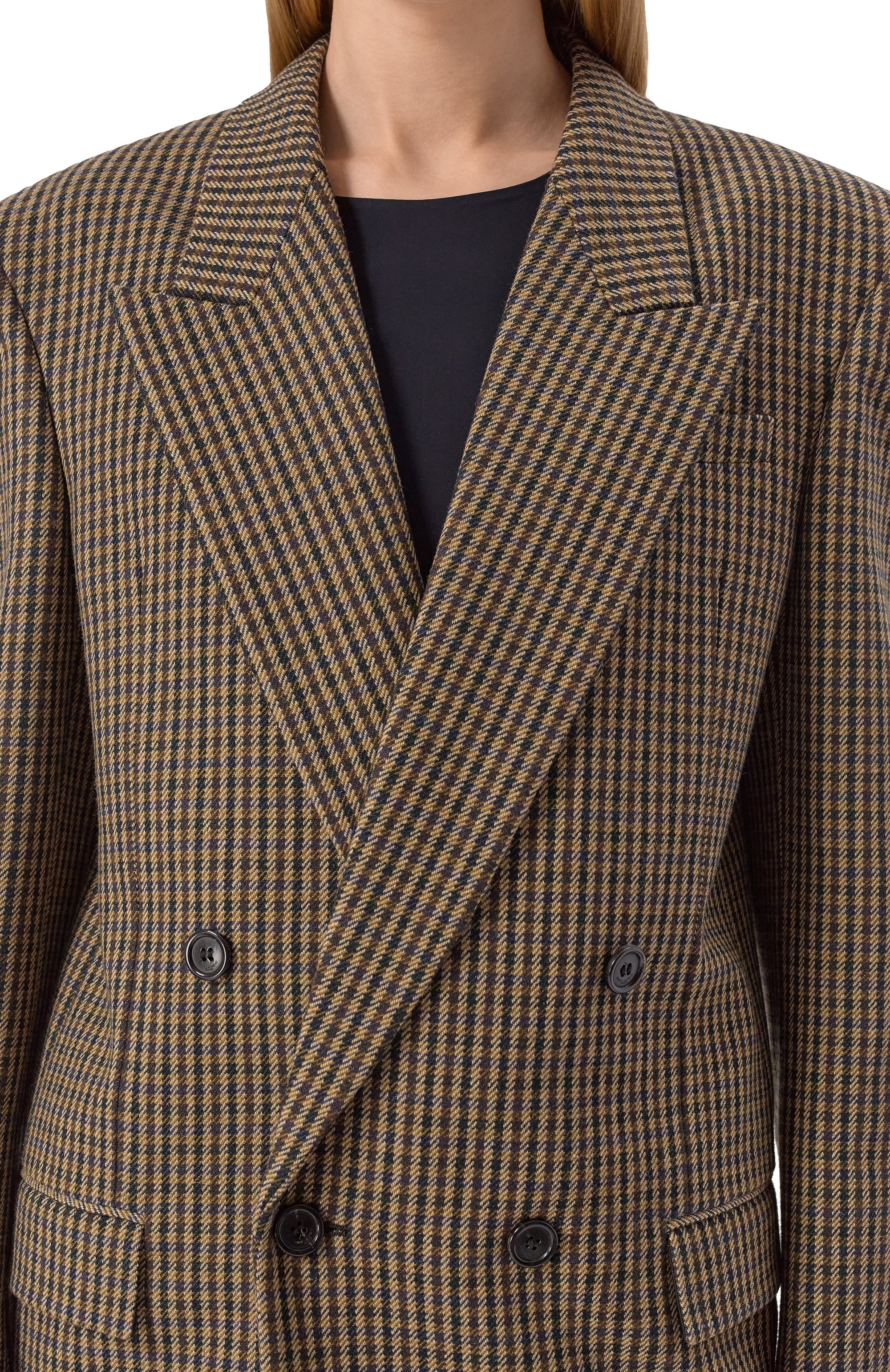 Шерстяной жакет SAINT LAURENT, арт. 798010/Y2H82, фото 5