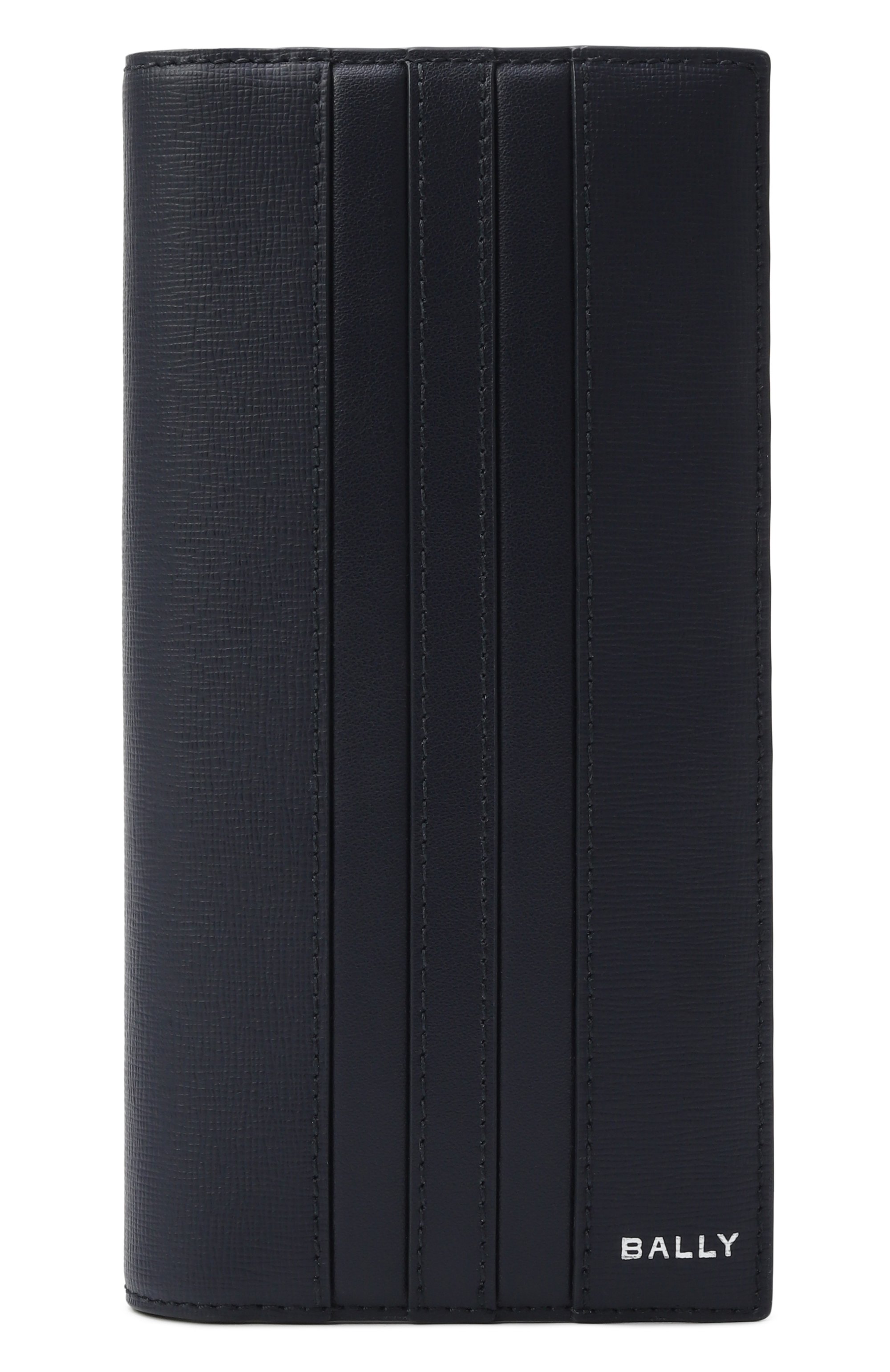 Кожаное портмоне BALLY темно-синего цвета по цене 44050 руб., арт. MLL015/EC001, фото 1 Кожаное портмоне BALLY, арт. MLL015/EC001, фото 1