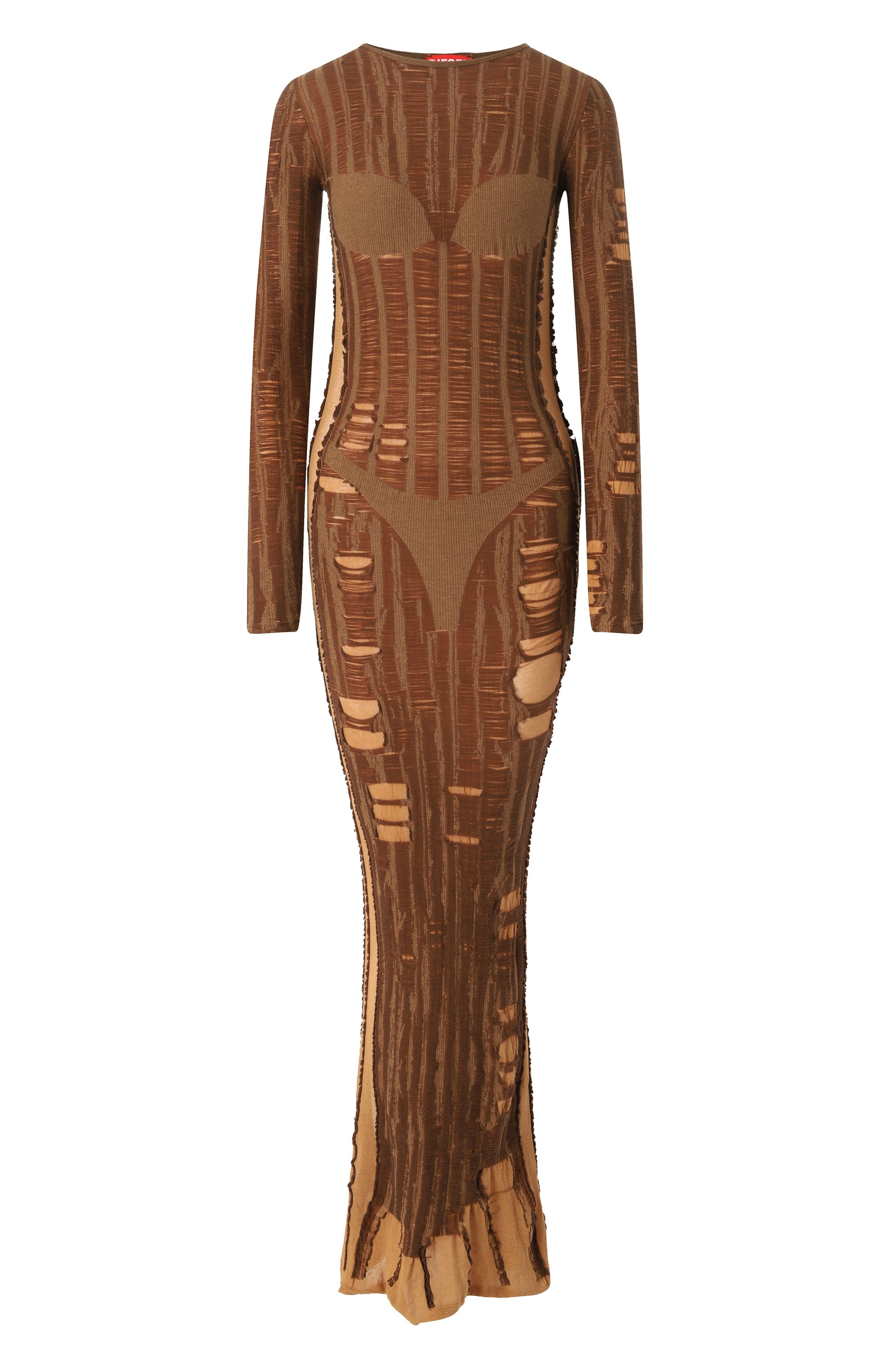 Хлопковое платье DIESEL, арт. A18125/0BJBI, фото 1