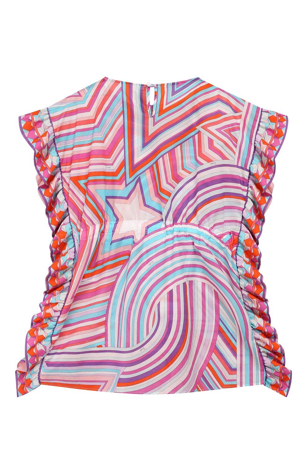 Хлопковая туника EMILIO PUCCI, арт. 9K1221/KB350/5-8, фото 2