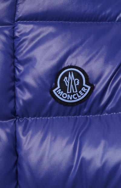 Пуховый комбинезон MONCLER синего цвета по цене 65650 руб., арт. G2-951-1G527-00-68950, фото 3 Пуховый комбинезон MONCLER, арт. G2-951-1G527-00-68950, фото 3