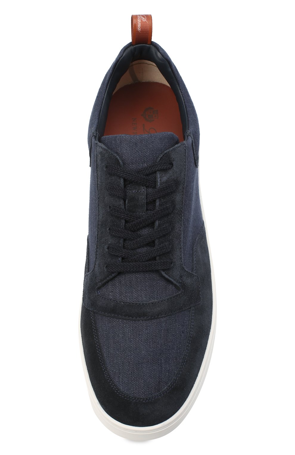 Комбинированные кеды newport LORO PIANA, арт. FAL6188, фото 5