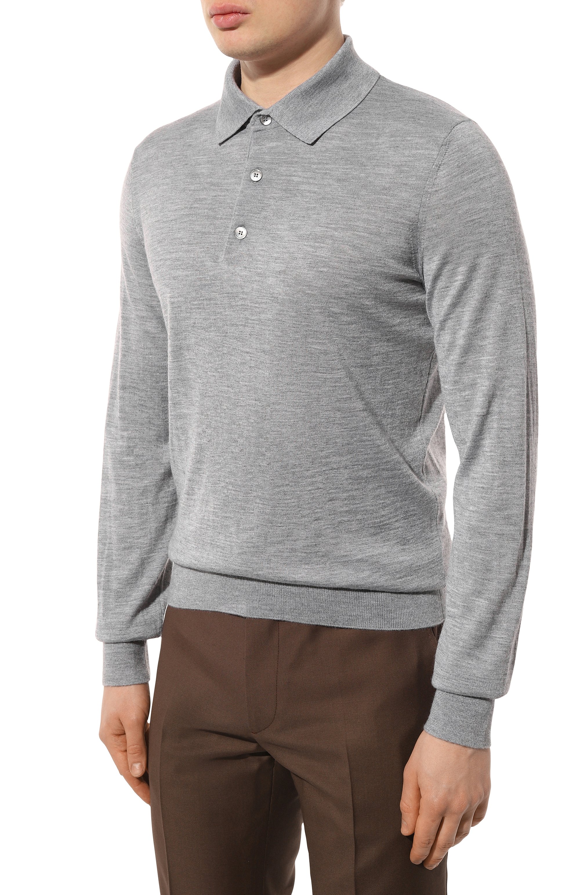 Поло из кашемира и шелка ZEGNA, арт. 132/E8J00, фото 3