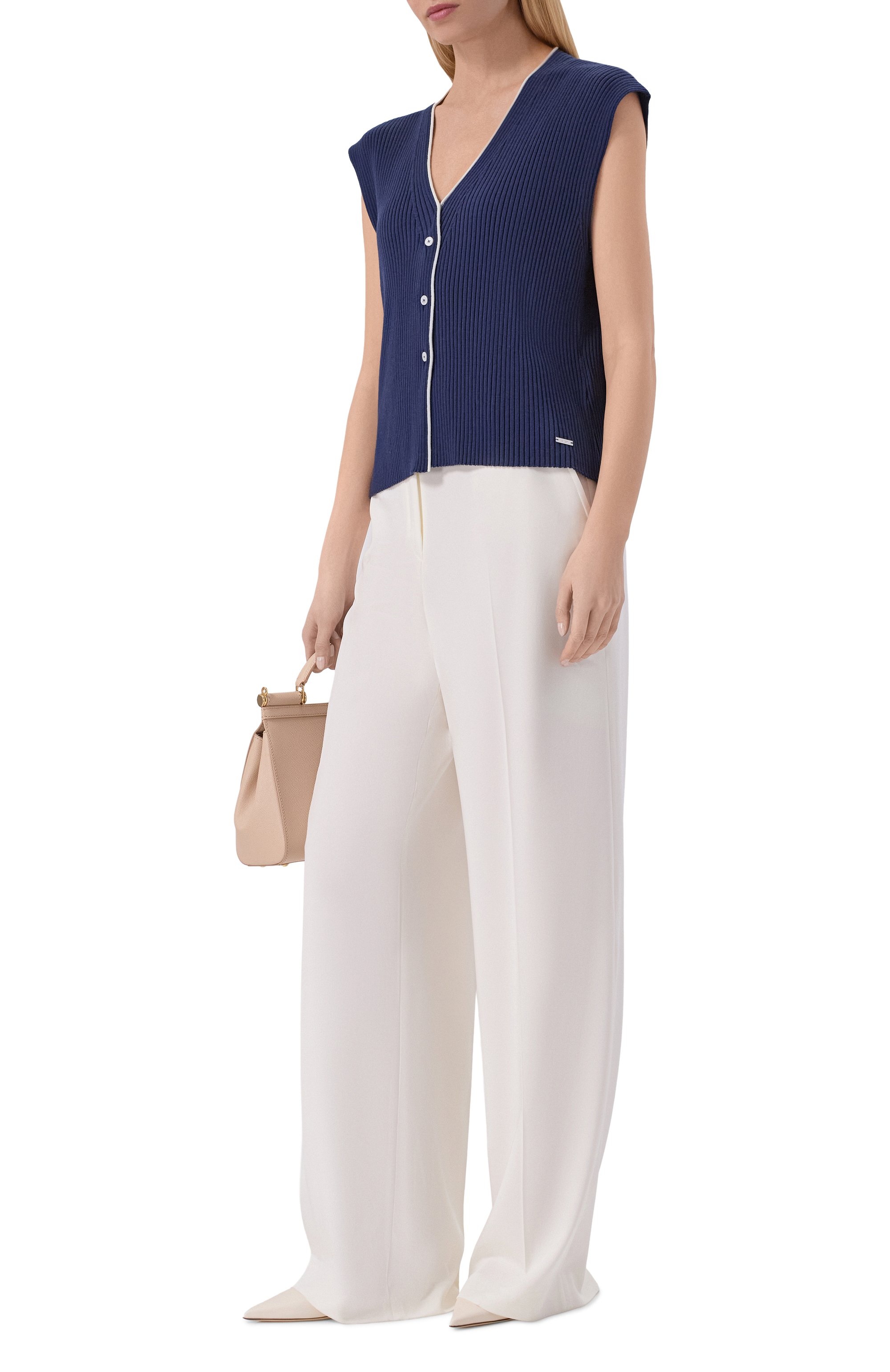 Шерстяной жилет KITON, арт. D61707, фото 2