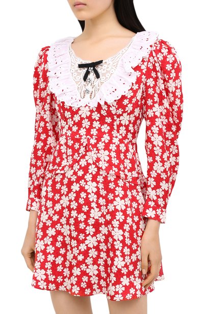 Шелковое платье MIU MIU, арт. MF3901-1XLE-F0011, фото 3