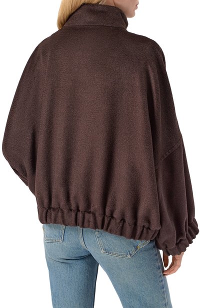 Шерстяная куртка GIORGIO ARMANI темно-коричневого цвета по цене 499500 руб., арт. GW001533/TE16690, фото 4 Шерстяная куртка GIORGIO ARMANI, арт. GW001533/TE16690, фото 4