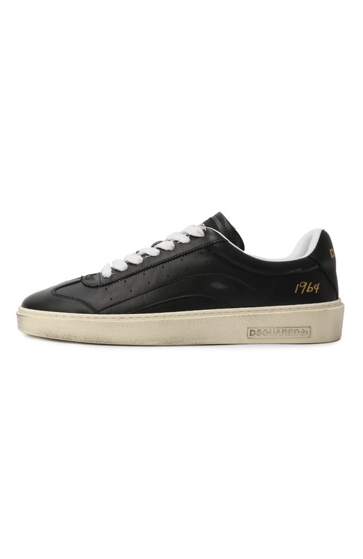 Кожаные кеды Rider Dsquared2 SNM0441/11508296 Чёрный  SNM0441/11508296 Фото 4
