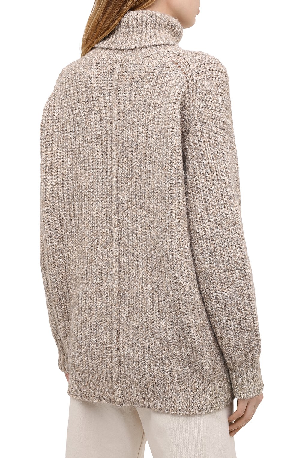 Свитер ISABEL MARANT ETOILE бежевого цвета по цене 45150 руб., арт. PU1349-20A011E/T0NYA, фото 4 Свитер ISABEL MARANT ETOILE, арт. PU1349-20A011E/T0NYA, фото 4