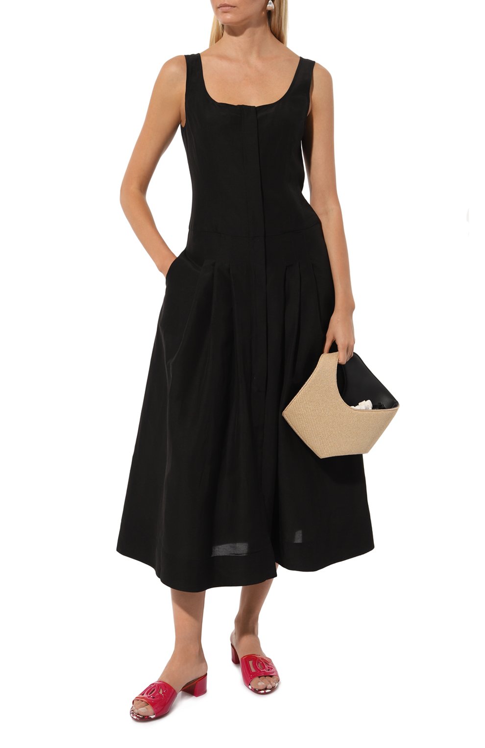 Кожаные мюли bianca DOLCE & GABBANA, арт. CR1139/AN853, фото 2