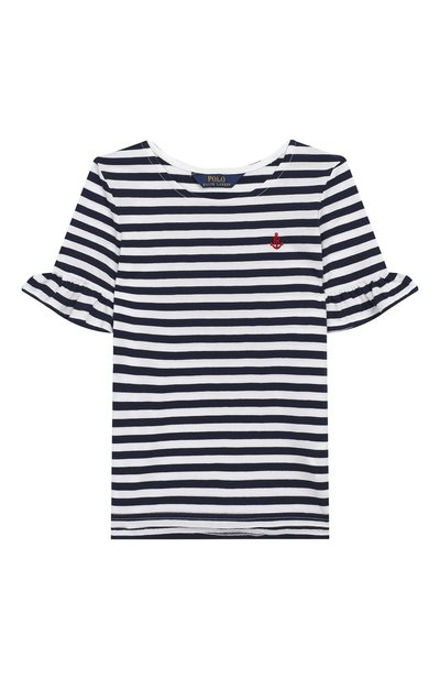 Хлопковая футболка POLO RALPH LAUREN, арт. 312738314, фото 1