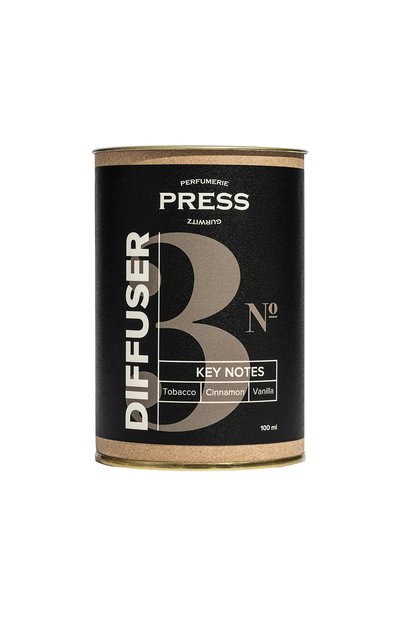 Диффузор №3 с нотами табака, корицы и ванили (100ml) PRESS GURWITZ PERFUMERIE бесцветного цвета по цене 3200 руб., арт. 4631159197592, фото 3 Диффузор №3 с нотами табака, корицы и ванили (100ml) PRESS GURWITZ PERFUMERIE, арт. 4631159197592, фото 3