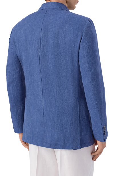 Пиджак изо льна и шерсти ANDREA CAMPAGNA, арт. SALINA/T25119, фото 4