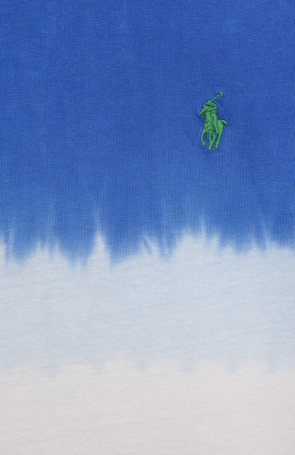 Хлопковая футболка POLO RALPH LAUREN разноцветного цвета по цене 5685 руб., арт. 323861031, фото 3 Хлопковая футболка POLO RALPH LAUREN, арт. 323861031, фото 3