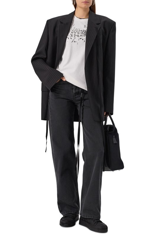 Замшевые кеды Orvo Ann Demeulemeester B0012570/LT147 Чёрный  B0012570/LT147 Фото 2