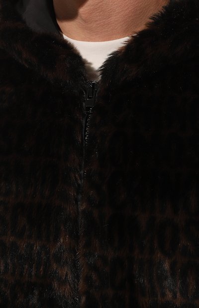 Шуба из экомеха MOSCHINO, арт. A0624/7669, фото 5