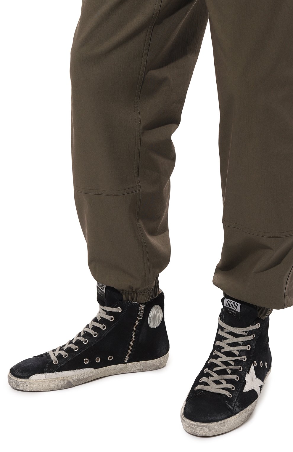 Замшевые кеды francy GOLDEN GOOSE DELUXE BRAND, арт. GMF00113/F0003225051, фото 3