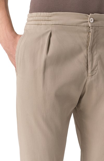 Брюки из хлопка и шелка MARCO PESCAROLO, арт. CHIAIA/5106, фото 5