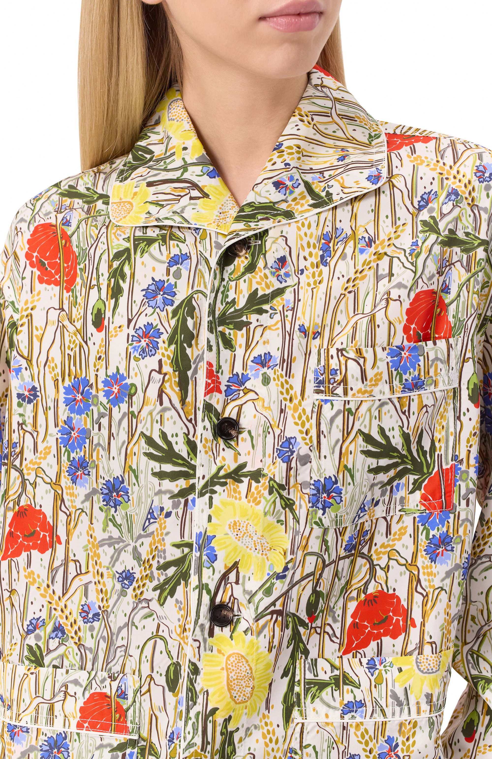 Пижама из вискозы и шелка BOTTEGA VENETA, арт. 817460/V52Y0, фото 7