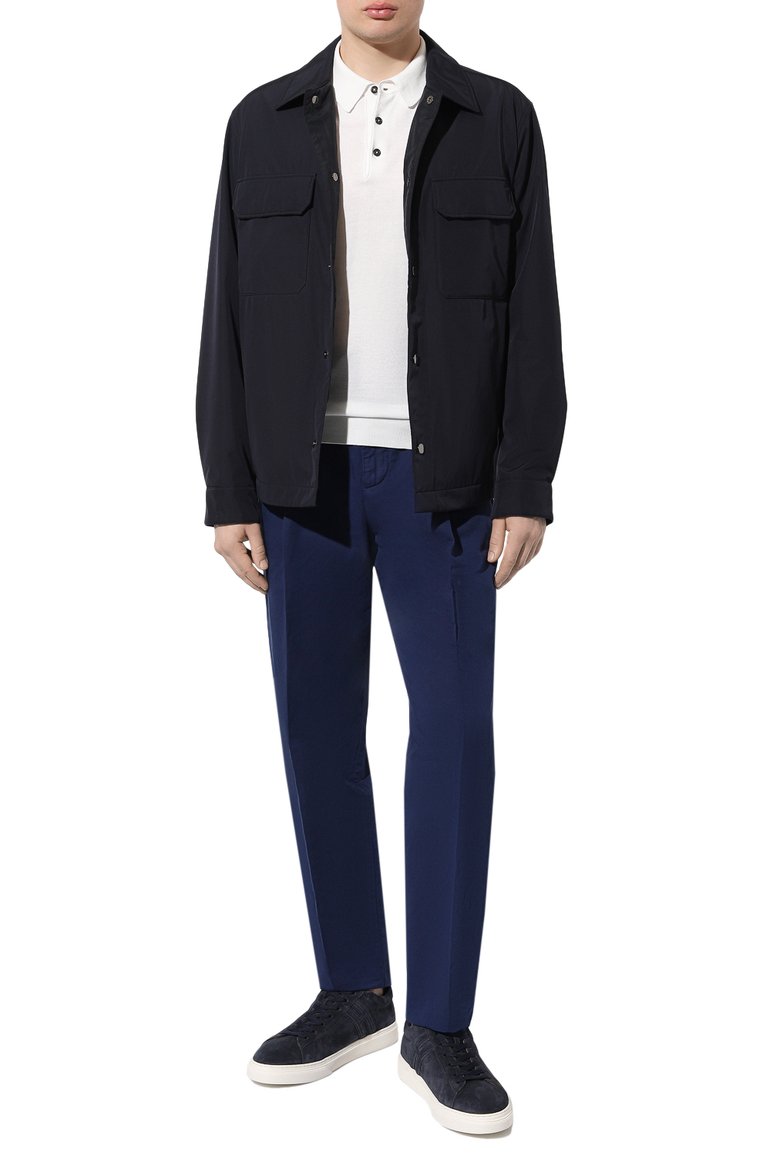 Хлопковое поло ANDREA CAMPAGNA, арт. P24-101, фото 2