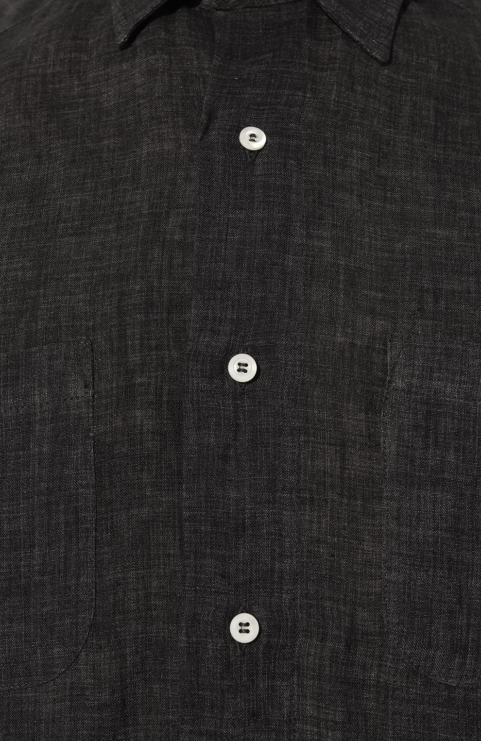 Льняная рубашка BRUNELLO CUCINELLI, арт. MF6300635, фото 5