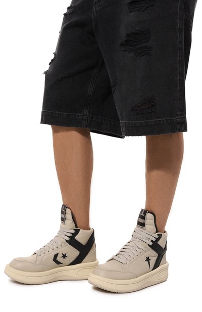 Кожаные кеды drkshdw x converse turbowpn DRKSHDW, арт. DC02CX758/A06R2, фото 3