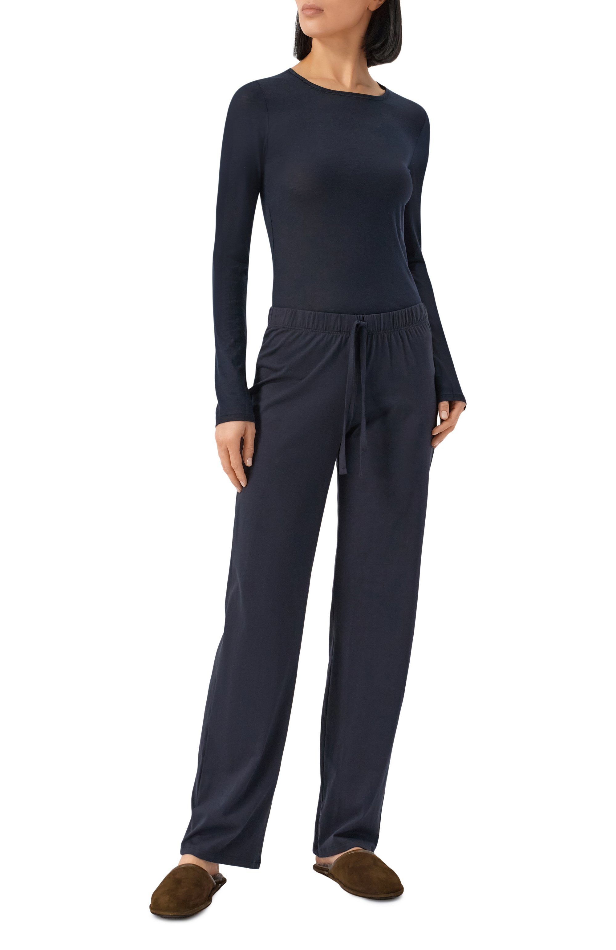 Хлопковый лонгслив HANRO, арт. 071829, фото 2