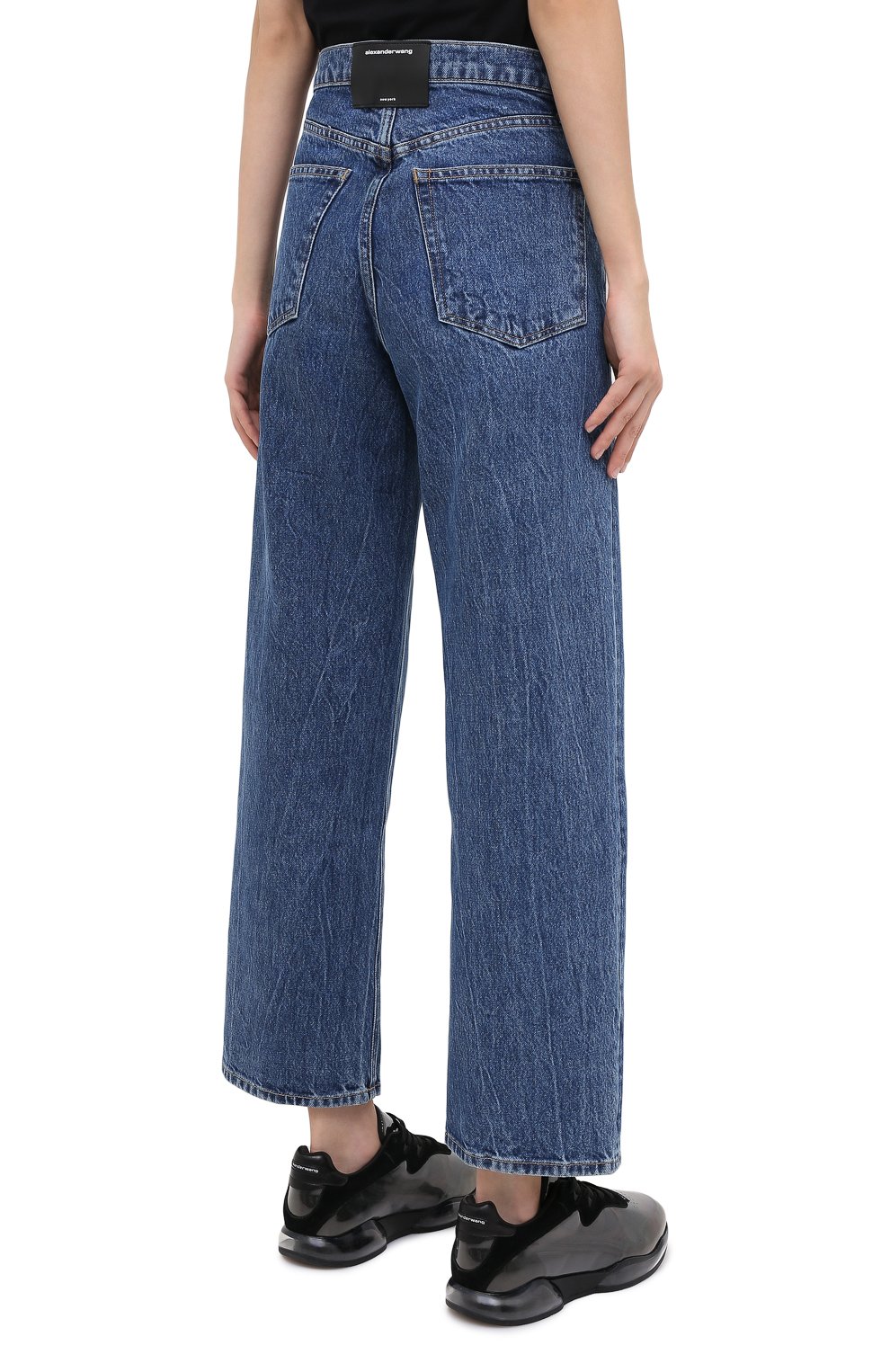 Джинсы ALEXANDER WANG синего цвета по цене 54200 руб., арт. 4DC2204777, фото 4 Джинсы ALEXANDER WANG, арт. 4DC2204777, фото 4