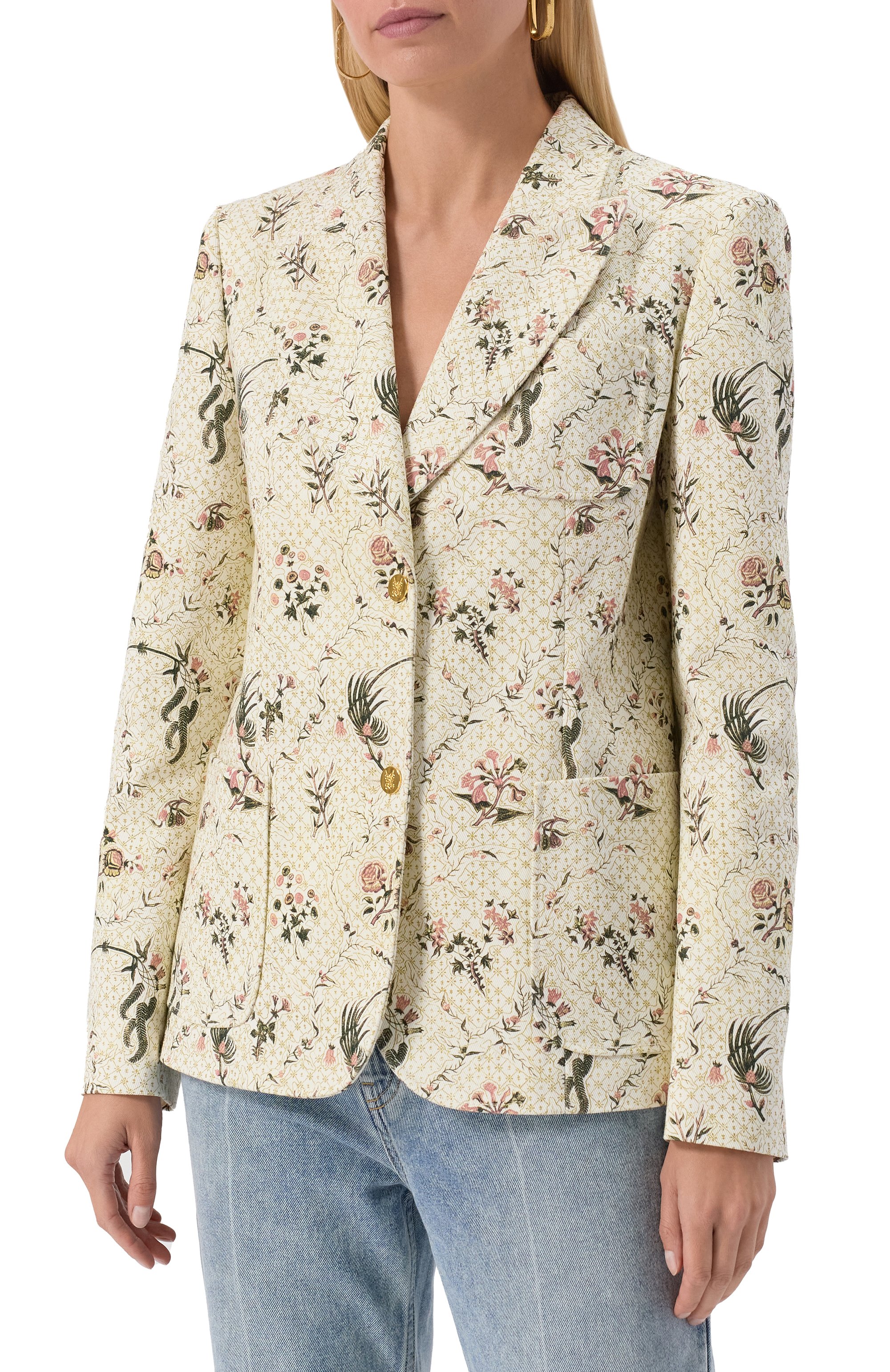 Хлопковый жакет GIAMBATTISTA VALLI, арт. 25FWPVCA6171/63M0S, фото 3