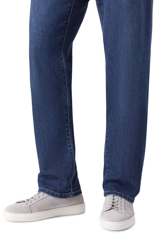 Замшевые кеды Ronny H`D`S`N Baracco R0NNY.S.60*/SUEDE F0RAT0 Серый  R0NNY.S.60*/SUEDE F0RAT0 Фото 3