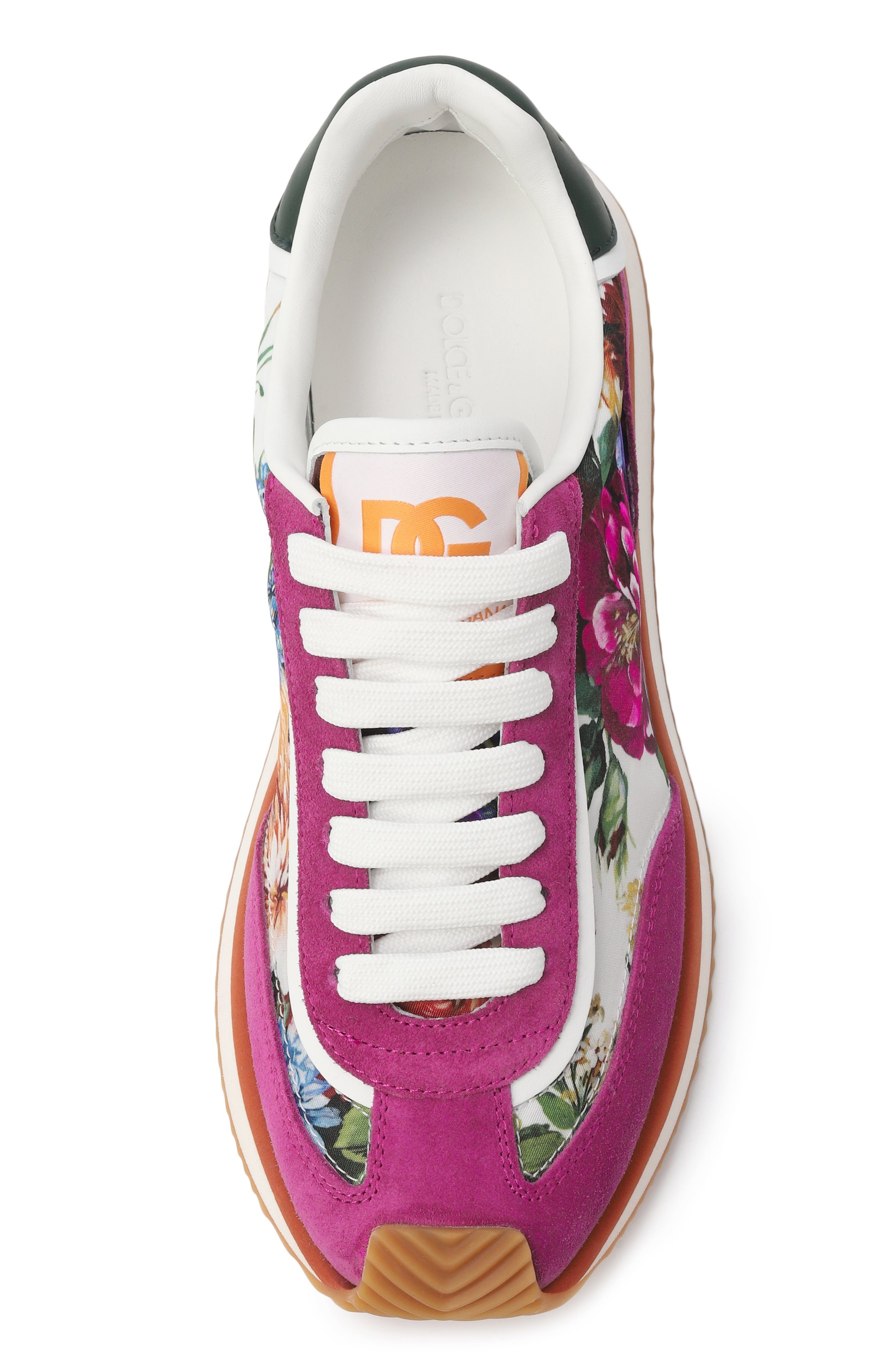 Комбинированные кроссовки dg cushion DOLCE & GABBANA, арт. CK2288/AI907, фото 6