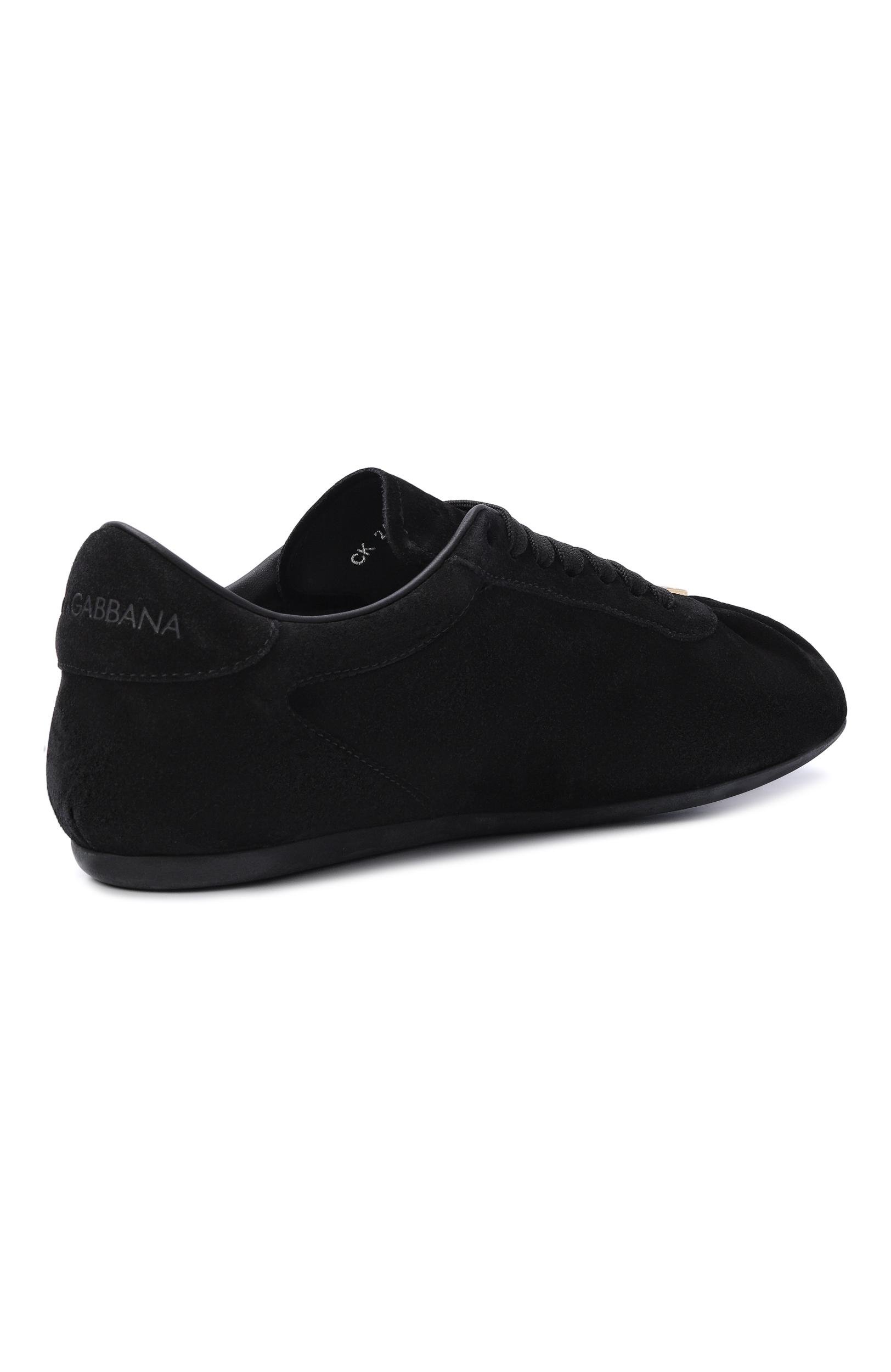 Замшевые кеды soft ballet DOLCE & GABBANA, арт. CK2485/A9U97_001, фото 5