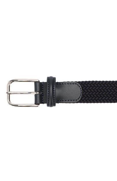 Текстильный ремень GIORGIO ARMANI темно-синего цвета по цене 41700 руб., арт. Y2S267/YH79E, фото 3 Текстильный ремень GIORGIO ARMANI, арт. Y2S267/YH79E, фото 3