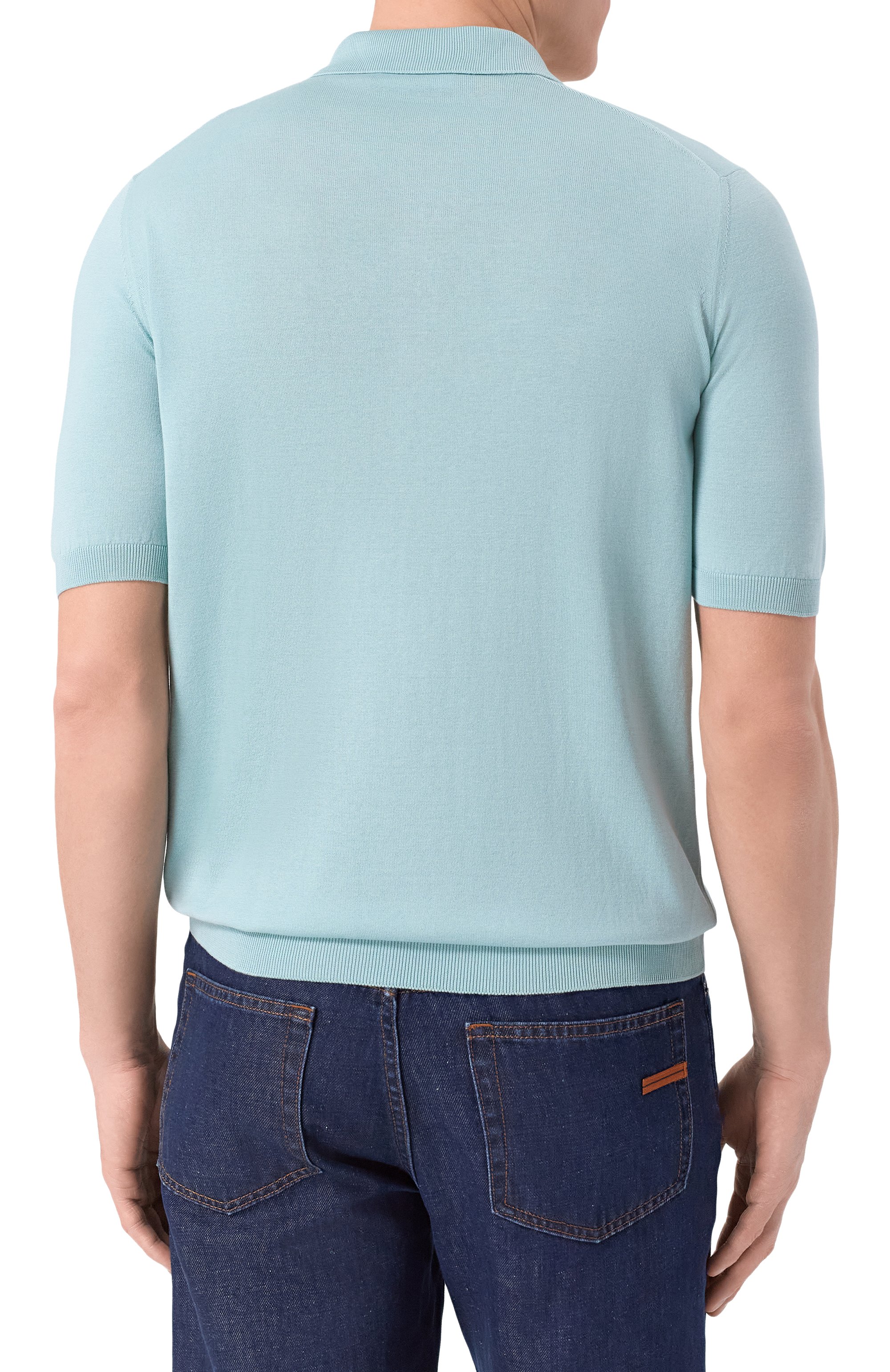 Шелковое поло GRAN SASSO, арт. 43110/23503, фото 4