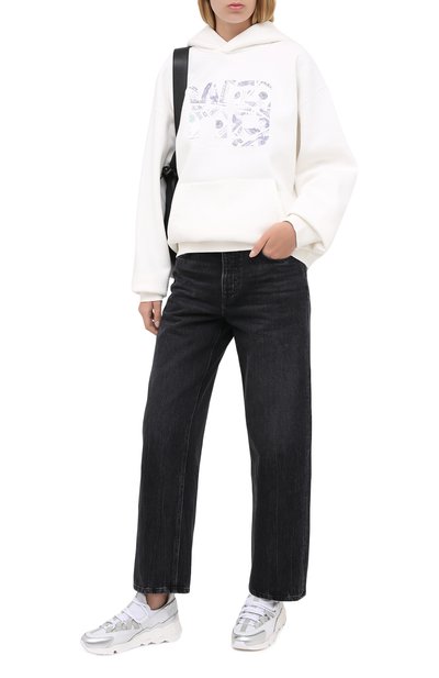 Джинсы ALEXANDER WANG серого цвета по цене 54200 руб., арт. 4DC2204718, фото 2 Джинсы ALEXANDER WANG, арт. 4DC2204718, фото 2