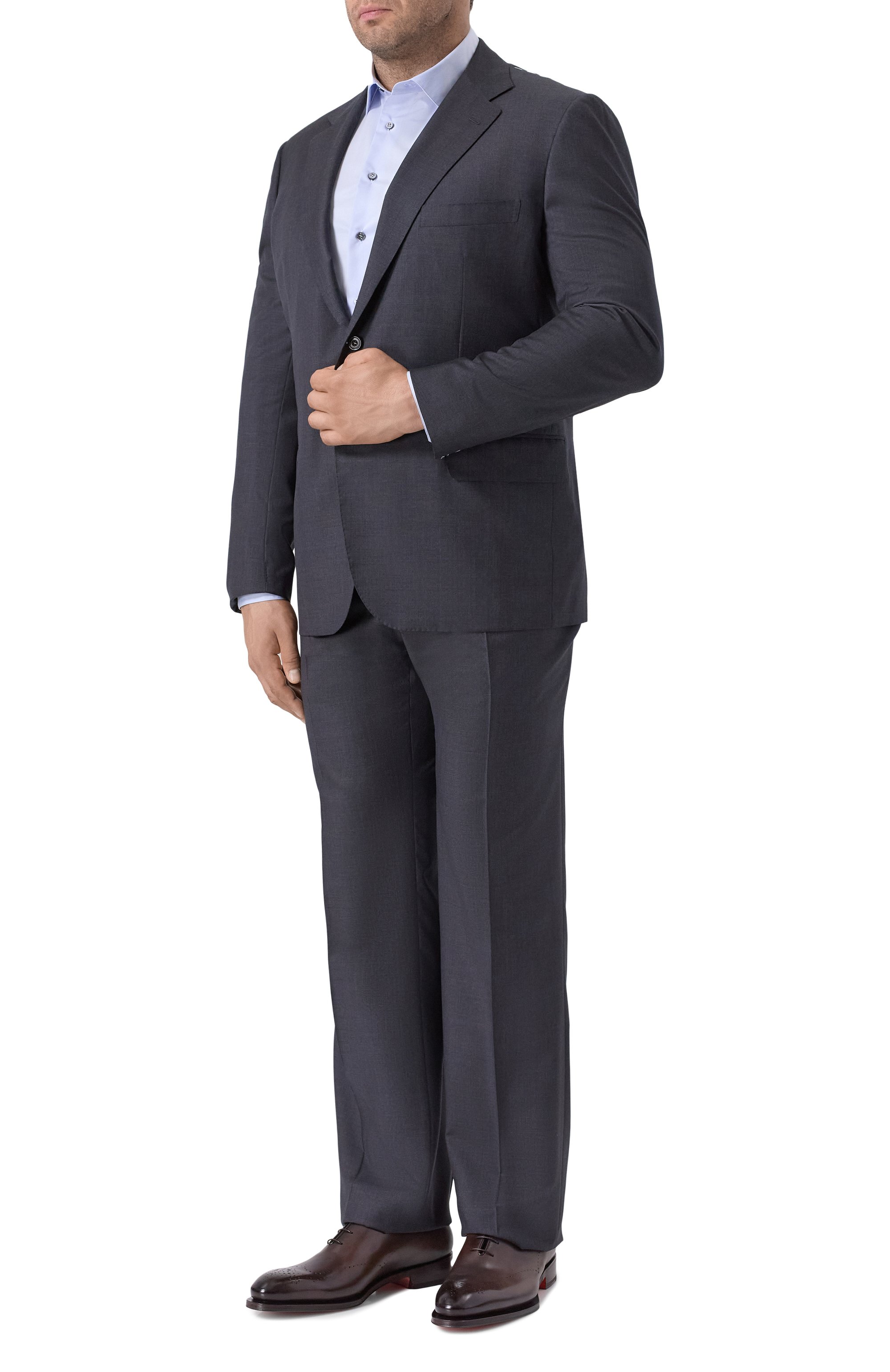 Хлопковая сорочка ZILLI, арт. F0RA01M010012212U, фото 2