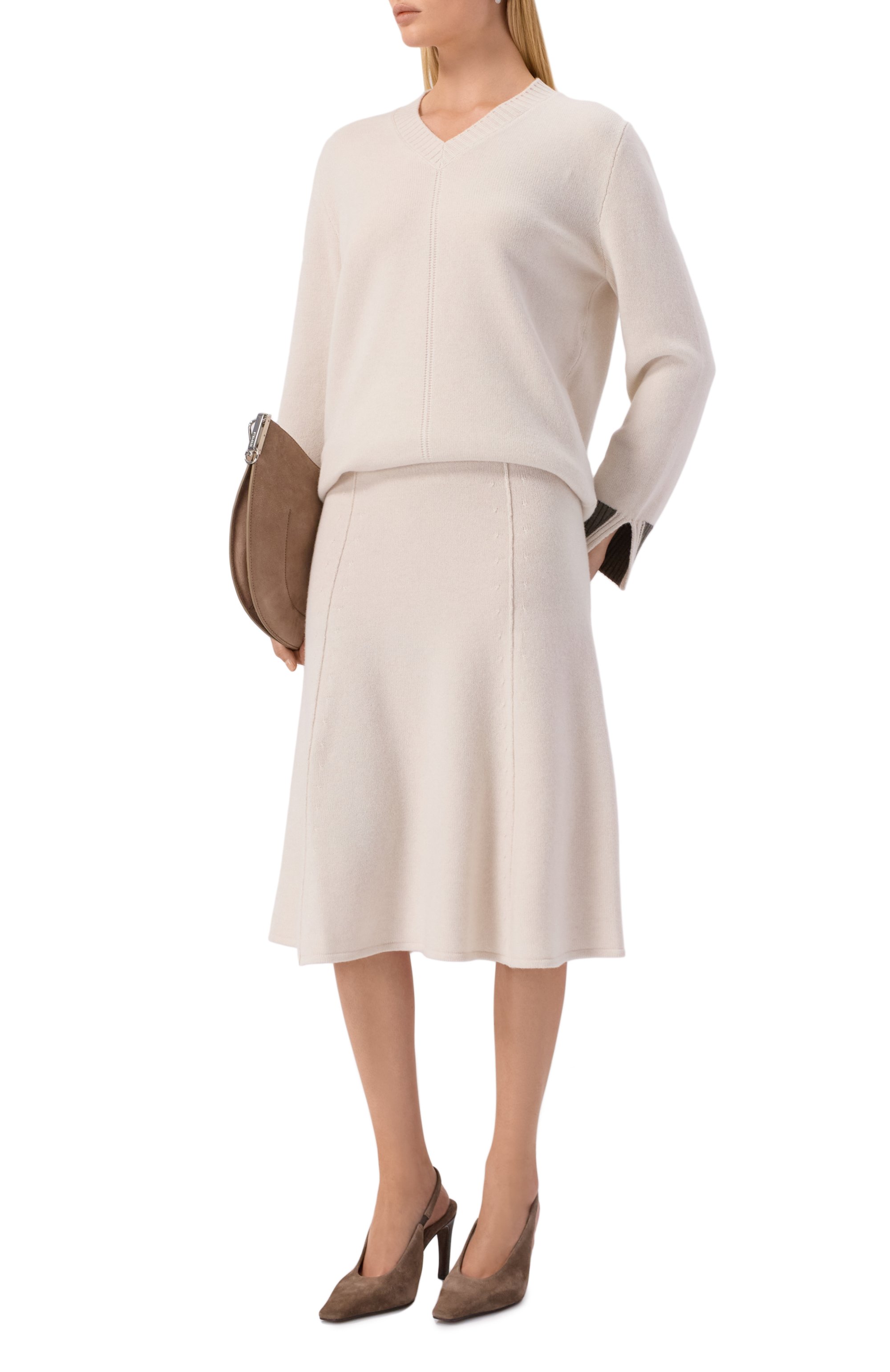 Пуловер из шерсти и кашемира LORENA ANTONIAZZI, арт. VM24A/2472, фото 2