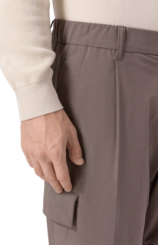 Брюки-карго Herno PT00035UR/12742S Коричневый  PT00035UR/12742S Фото 5