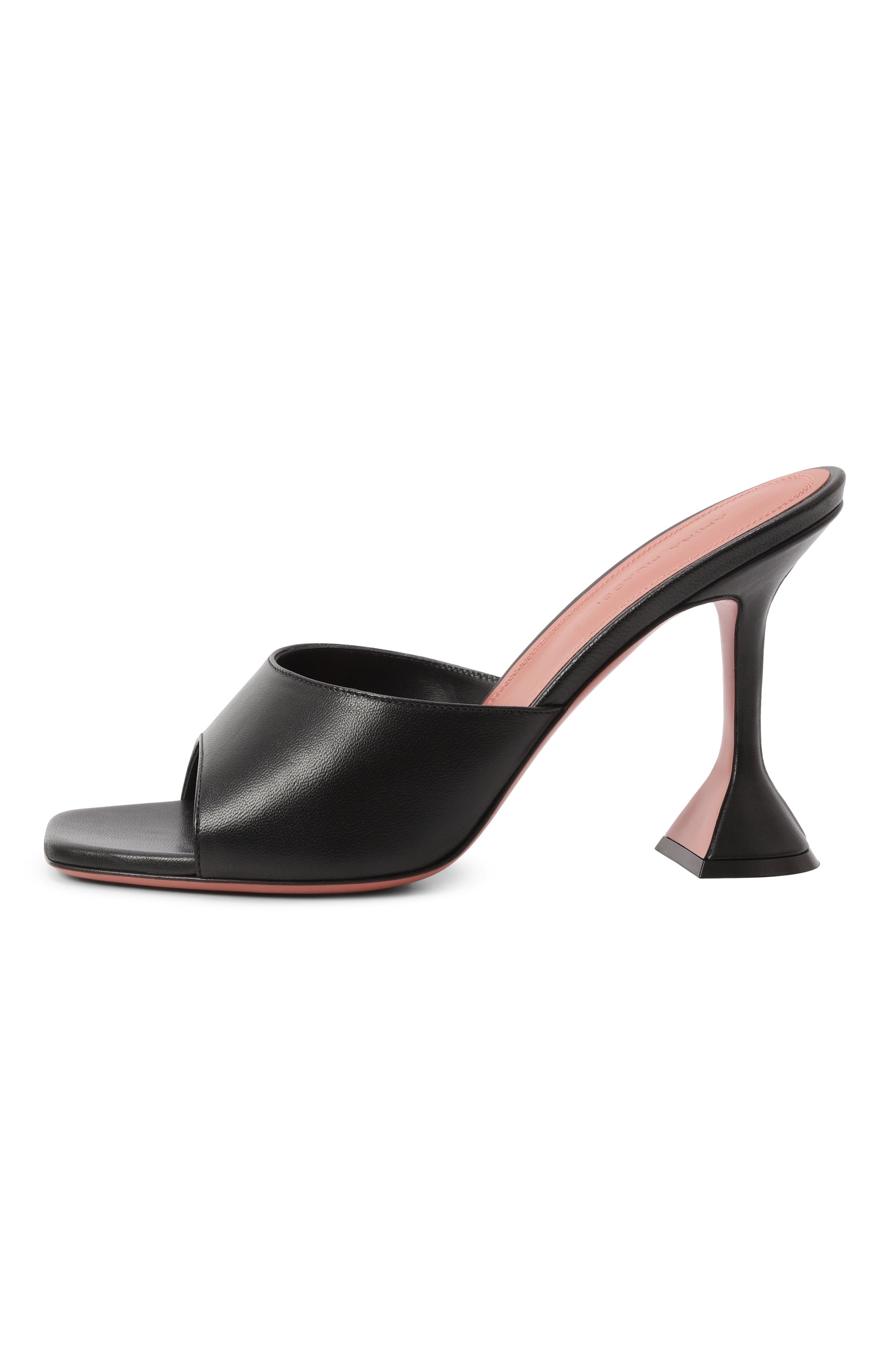 Кожаные мюли lupita AMINA MUADDI, арт. LUPITA SLIPPER/PATENT/WHITE, фото 4