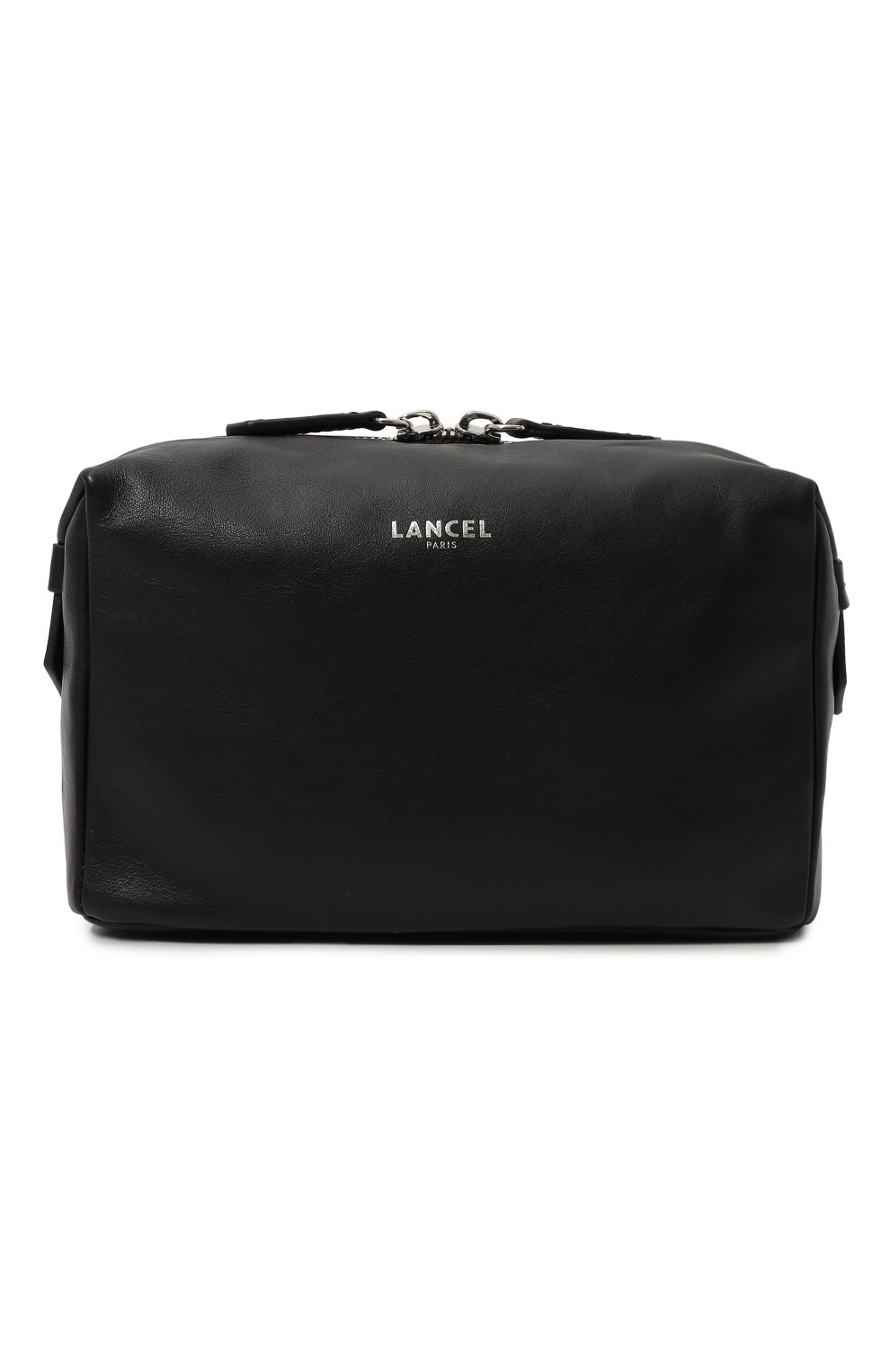 Кожаный несессер LANCEL черного цвета по цене 19900 руб., арт. A11283, фото 1 Кожаный несессер LANCEL, арт. A11283, фото 1