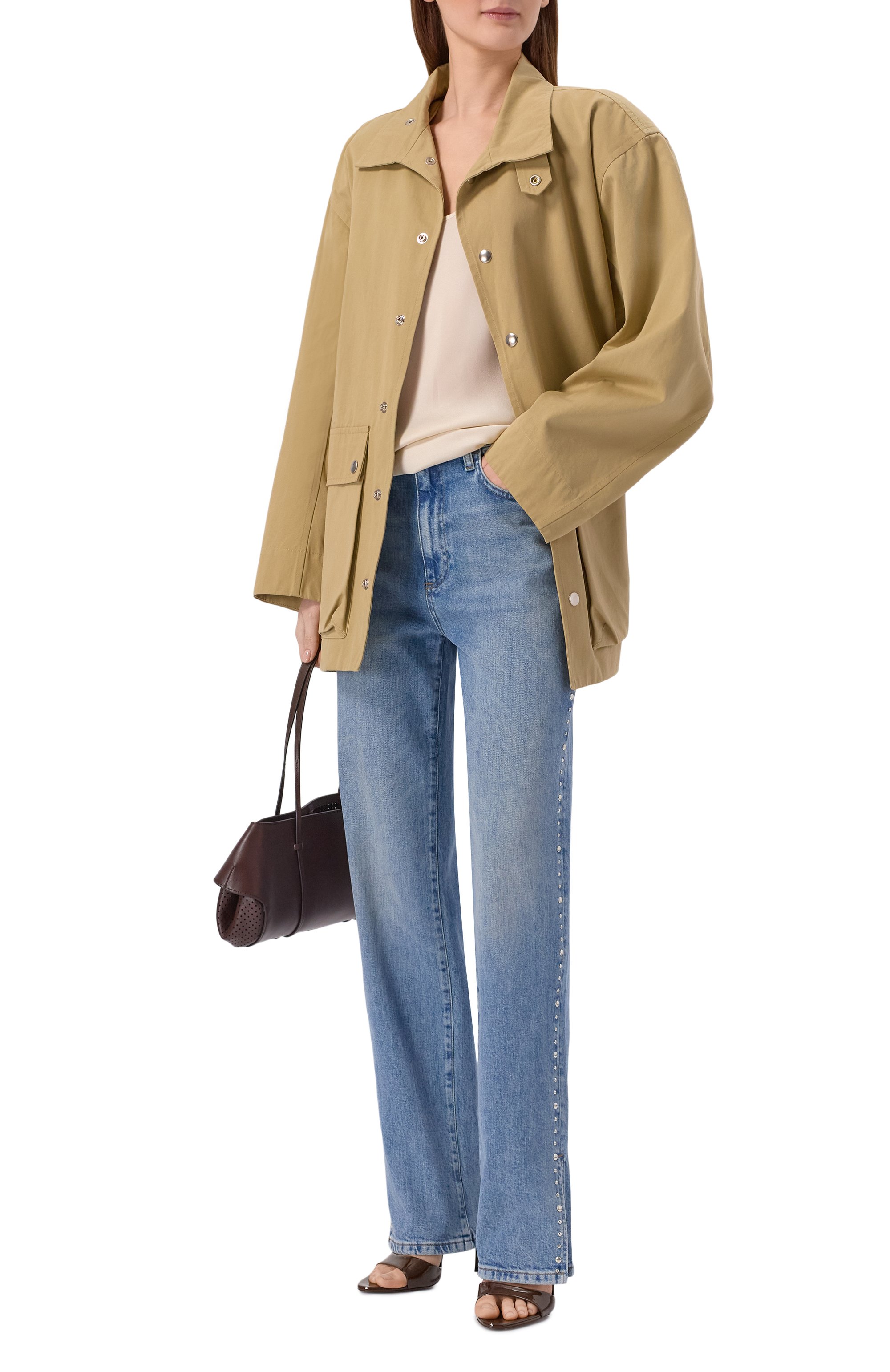 Джинсы stevie PAIGE голубого цвета по цене 64350 руб., арт. 1R56635-C986, фото 2 Джинсы stevie PAIGE, арт. 1R56635-C986, фото 2