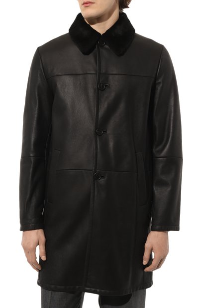 Дубленка из овчины PRADA, арт. UPS502-1XAN-F0002, фото 3