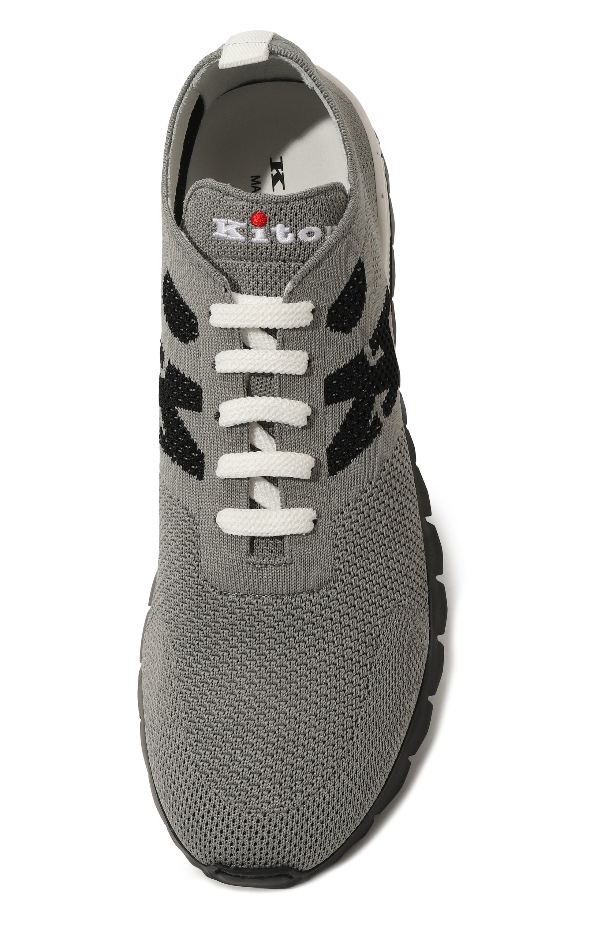 Текстильные кроссовки KITON, арт. USSA081N00818, фото 6