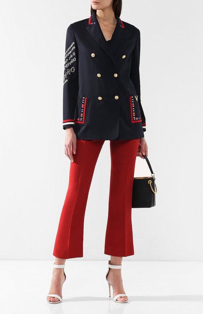 Шерстяной жакет VALENTINO, арт. RB3CE1H54FD, фото 2