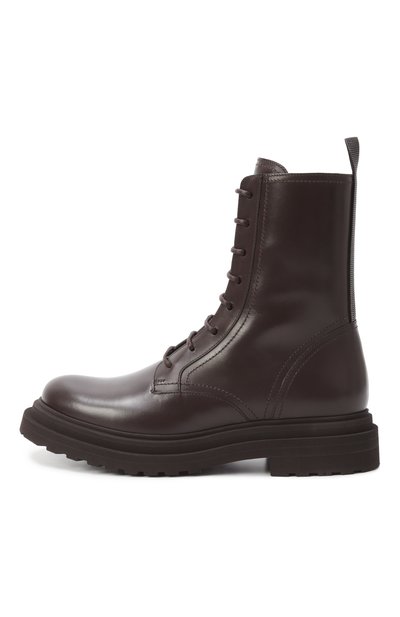 Кожаные ботинки BRUNELLO CUCINELLI, арт. MZ0LG3036P, фото 4