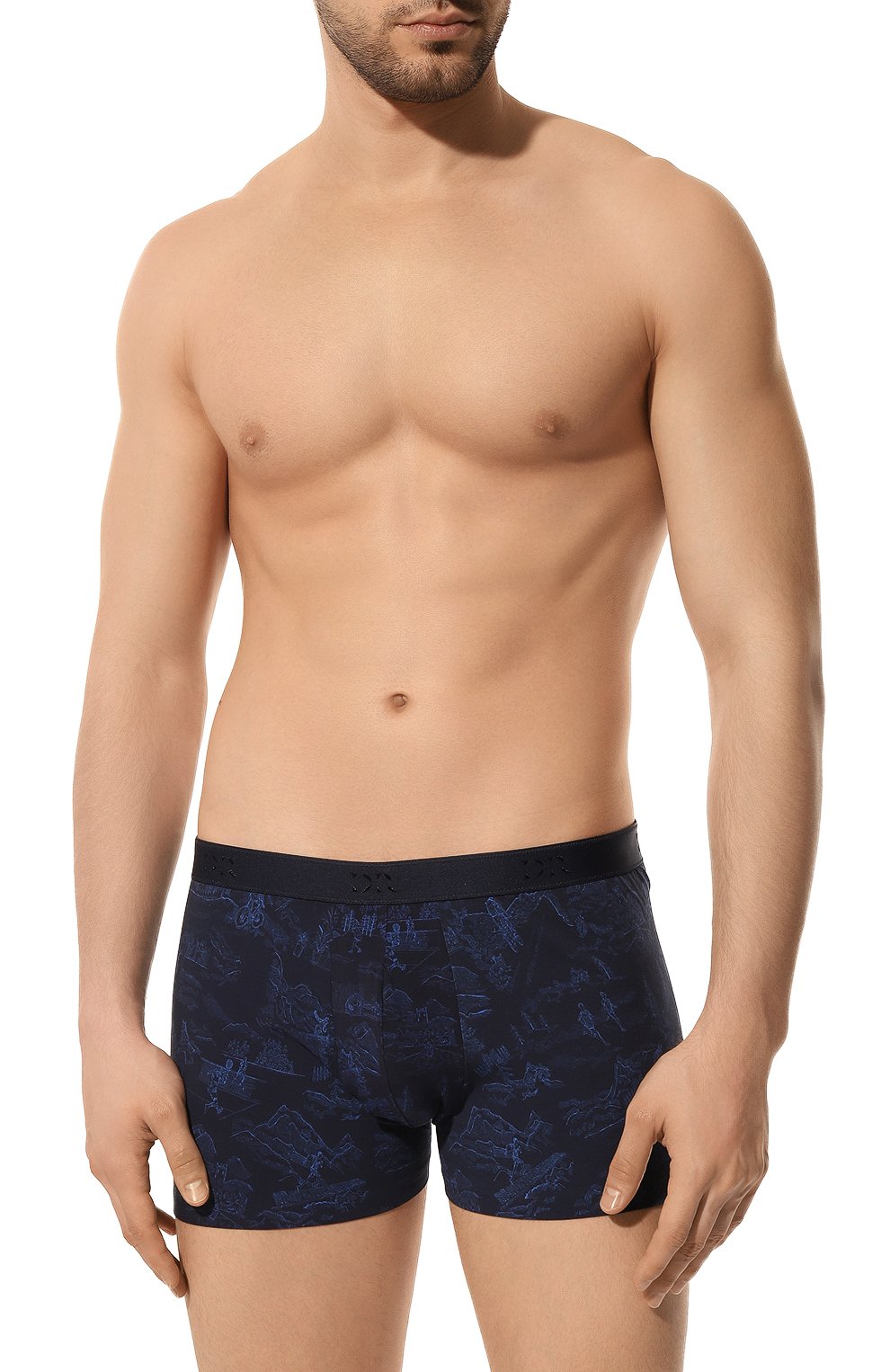 Хлопковые боксеры DEREK ROSE, арт. 8615-T0IL007, фото 2