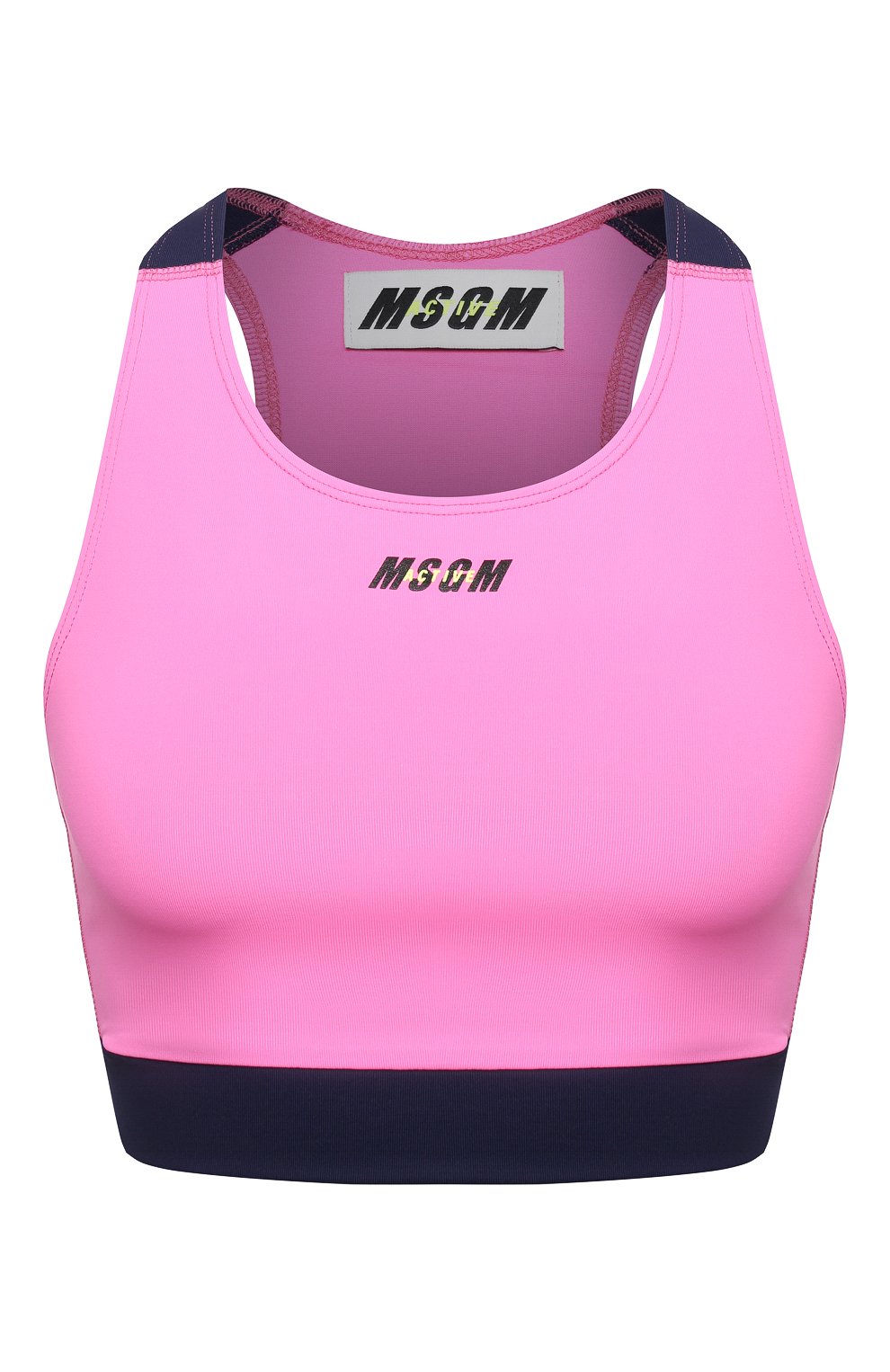 Бра-топ MSGM фуксия цвета по цене 16050 руб., арт. 3045MDT04 217250, фото 1 Бра-топ MSGM, арт. 3045MDT04 217250, фото 1