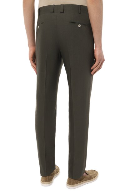 Брюки изо льна и шерсти STEFANO RICCI, арт. M1T24SR015/WL003L, фото 4