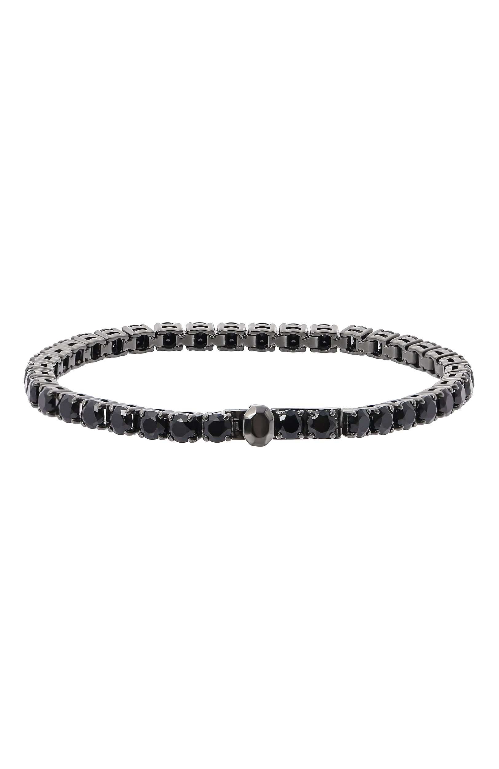 Браслет matrix tennis SWAROVSKI черного цвета по цене 29950 руб., арт. 5696032, фото 3 Браслет matrix tennis SWAROVSKI, арт. 5696032, фото 3